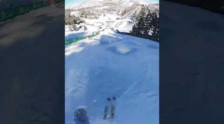 SKI - LA COURSE LA PLUS DIFFICILE AU MONDE #laplagne #ski #chamonix #dangerous#courchevel#winter