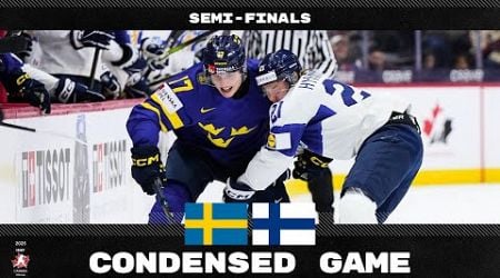 Condensed Game: Sweden vs Finland | 2025 #WorldJuniors