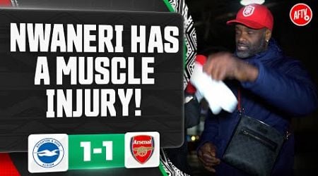 Ethan Nwaneri Has A Muscle Injury! (Yardman) | Brighton 1-1 Arsenal