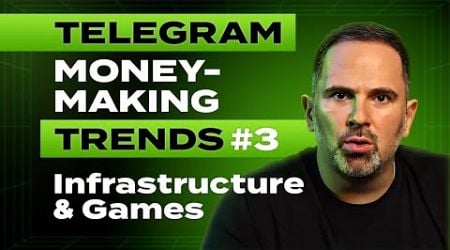 Unlocking Telegram Money-Making Trends 3/4: Infrastructure &amp; Games | Blum Academy