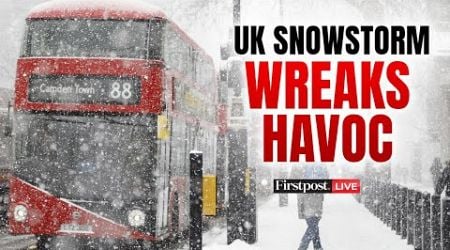 UK Snowstorm LIVE: Flights, Trains Delayed, Heavy Traffic, Power Outage as Snowstorm Hits UK