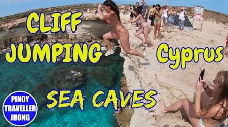 CYPRUS SEA CAVES || CAPE GRECO || part 19 #cyprus #ayianapa #cliffjumping