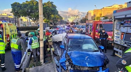  Three hospitalised after collision on Birkirkara bypass 