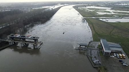 Code yellow warning ends; Maas river levels surge amid heavy rain