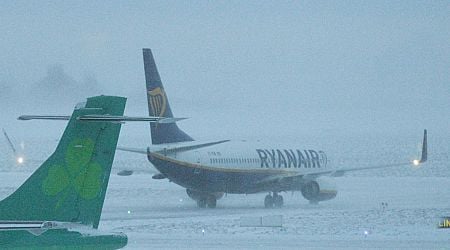 Travel chaos as snow wreaks havoc at Irish airports, forcing delays and cancellations