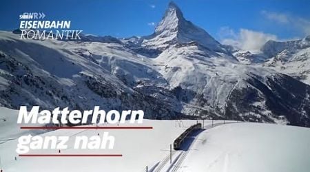 Winter in Zermatt - Zahnradbahn Richtung Matterhorn | Eisenbahn-Romantik