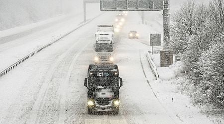 Heavy snow brings widespread disruption across the UK and Germany