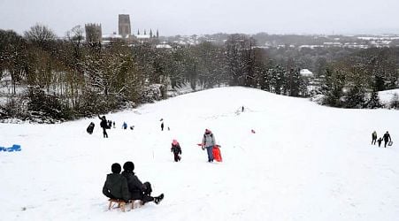 Heavy snow brings widespread disruption across the UK and Germany