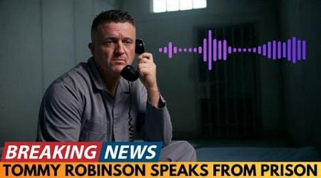 BREAKING NEWS: TOMMY ROBINSON SPEAKS FROM PRISON [FULL AUDIO]