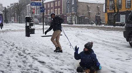 Full list as first school closures CONFIRMED after worst-hit counties blasted by heavy snow as cold snap blasts Ireland