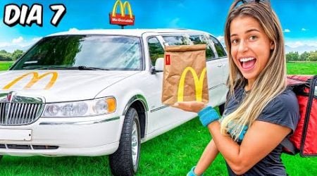 VIREI ENTREGADORA DO MC DONALDS POR 7 DIAS!!