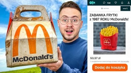 Testujemy NAJSTARSZE ZABAWKI z McDonald&#39;s (Happy Meal)