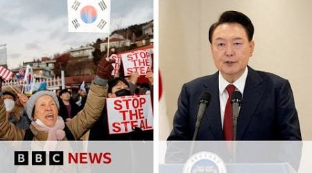 Attempt to arrest South Korea president suspended after dramatic standoff | BBC News