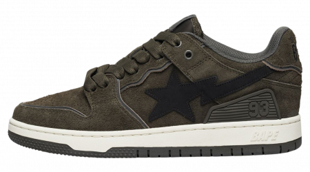 Bape Sk8 Sta #3 Black / Olive