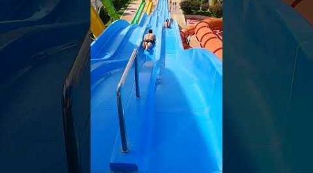 Crazy Race WaterSlide at Nessebar AquaPark, Bulgaria #shorts