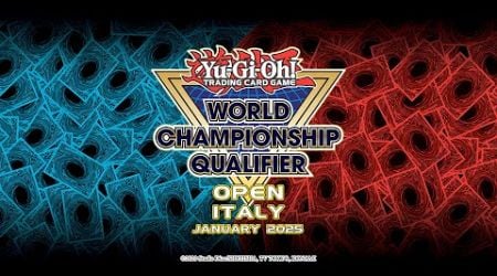 Livestream | Yu-Gi-Oh! TCG Italian OPEN - January 2025