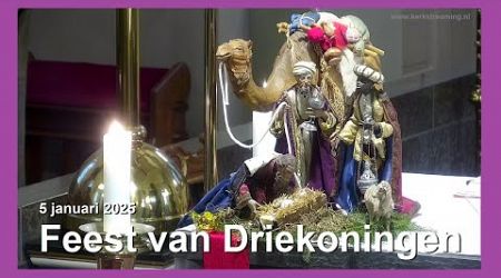 Sint Bartholomeuskerk Waspik, 5 januari 2025, Feest van Driekoningen, zondag H. Mis, 9.00u