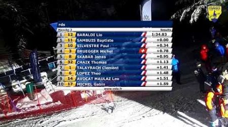 FIS slalom nocturne hommes 4 janvier 2025