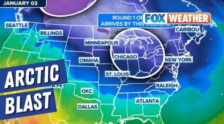 Winter Storm Chances Increasing With Rounds Of Cold Air Moving In