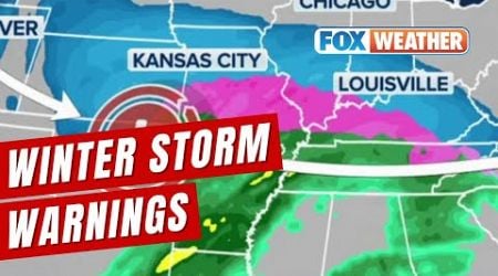 Coast-To-Coast Winter Storm Bringing Snow, Ice Begins Friday