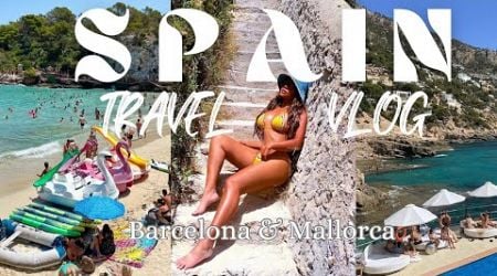 SPAIN TRAVEL VLOG | BARCELONA &amp; MALLORCA GIRLS TRIP: dining, shopping, art, nightlife, beach days