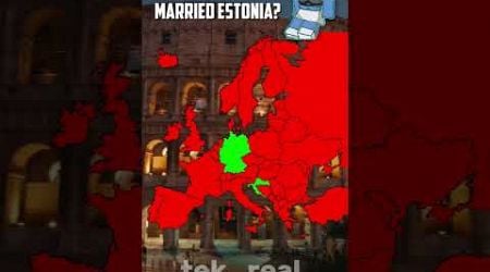 Did your country Married Estonia? #shorts #fyp #mapping #maps #geography #europe #countryhuman