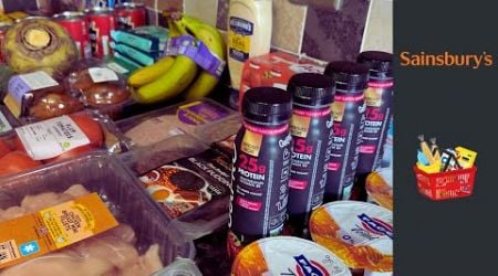 Sainsbury&#39;s Scotland | UK Family grocery haul | Saturday 4th January :)