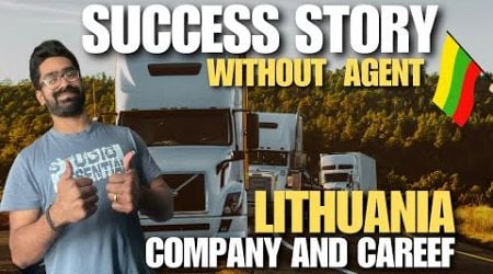 New Year Gift 2025 First! Lithuania Success Story without agent! Truck Driver Direct Company! Career