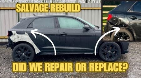 REBUILDING A WRECKED AUDI A1 FROM NORTHERN IRELAND