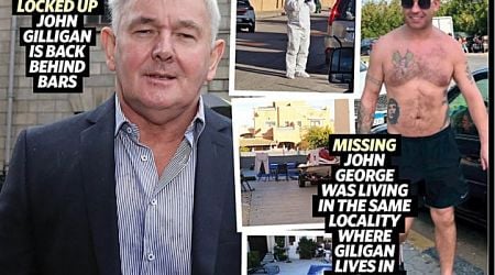 John Gilligan back in prison over Spanish drugs investigation as associates join search for missing Belfast man