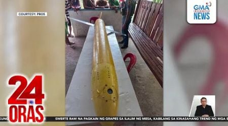 Underwater drone na sa China umano, nadiskubre malapit sa San Pascual, Masbate | 24 Oras