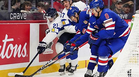 U.S. beats Finland 4-3 in OT to capture second straight world junior gold