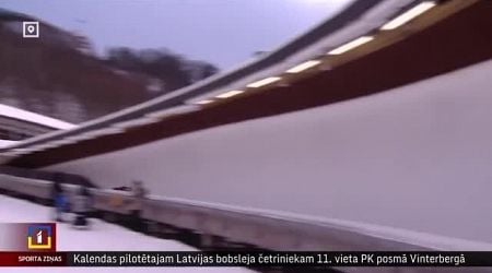 Latvian luge athletes make solid start to season