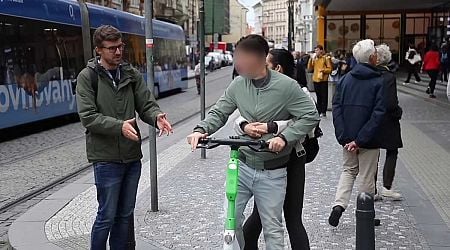 Watch: Irish couple in tense exchange with Czech YouTuber in Prague