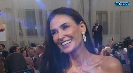 Golden Globes: Demi Moore REACTS to First Film Nomination in 36 Years! (Exclusive)