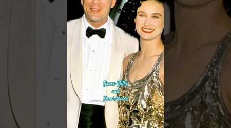 Bruce Willis and Demi Moore #celebrities #fame #hollywood #movie #demimoore #brucewillis