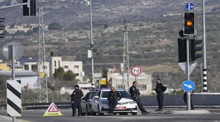 Gunmen kill at least three Israelis in West Bank bus attack