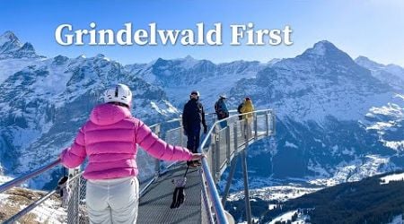 Grindelwald First, Switzerland: Top of the Most Beautiful Winter Destinations in the World!