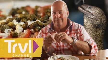 Doing the Impossible: Catching Fish in Cyprus | Bizarre Foods with Andrew Zimmern | Travel Channel