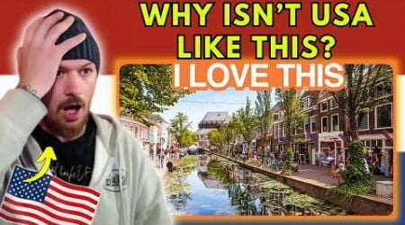 American Reacts to Not Just Bikes | Even Small Towns are Great Here (5 Years in the Netherlands)