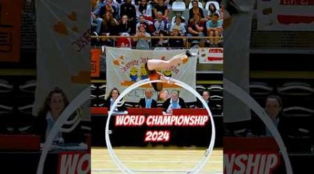 World Championships 2024 in #gymwheel Woman Birgit Halwachs #Sport #gymreels