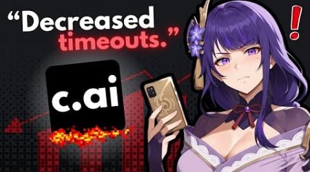 Character.AI Just Released BRAND NEW TIMEOUTS... | AI Chat