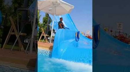 Tsunami WaterSlide at Nessebar AquaPark, Bulgaria #shorts