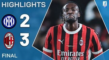 INTER-MILAN 2-3 | HIGHLIGHTS | Abraham Scores Last-Minute Winner! | EA Sports Supercup 2024/25