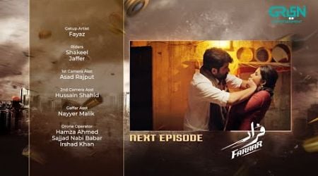 Faraar Episode 09 Teaser | Hamza Ali Abbasi - Mamya Shajaffar - Ahmed Ali Akbar | Green TV