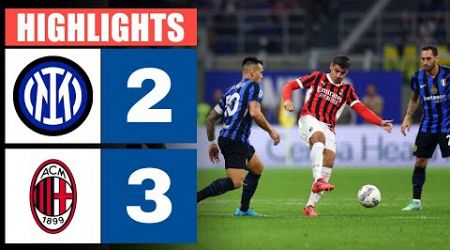 Inter-Milan 2 - 3 | Highlights &amp; Goals | Supercoppa 2024/25