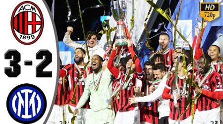 AC Milan vs Inter Milan 3-2 Highlights &amp; All Goals 2025 HD | Super Cup Final