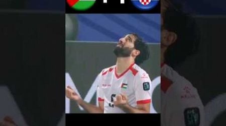 Palestine vs Croatia Asia Cup 2022 semi final highlights football shorts