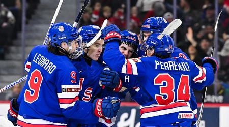 USA Beats Finland in OT to Win Gold 2025 World Junior Hockey Championship Bracket