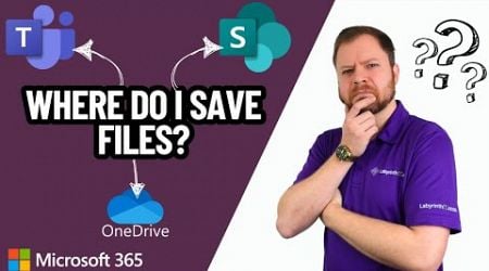 Storing Files in Microsoft 365: SharePoint, OneDrive or Teams?